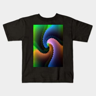 Spiral Ridges-Available As Art Prints-Mugs,Cases,T Shirts,Stickers,etc Kids T-Shirt